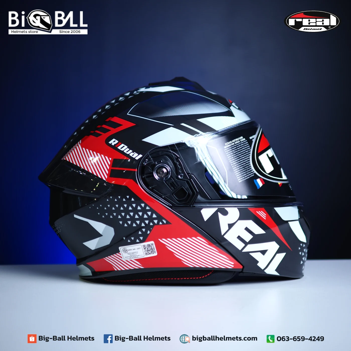 ATLAS R1 DUAL BLACK/RED รูปที่ 1