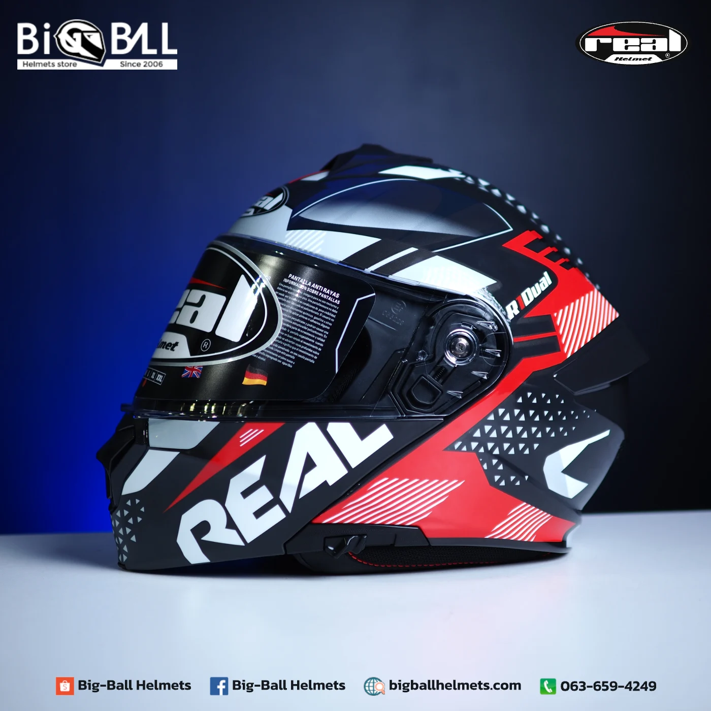 ATLAS R1 DUAL BLACK/RED รูปที่ 2