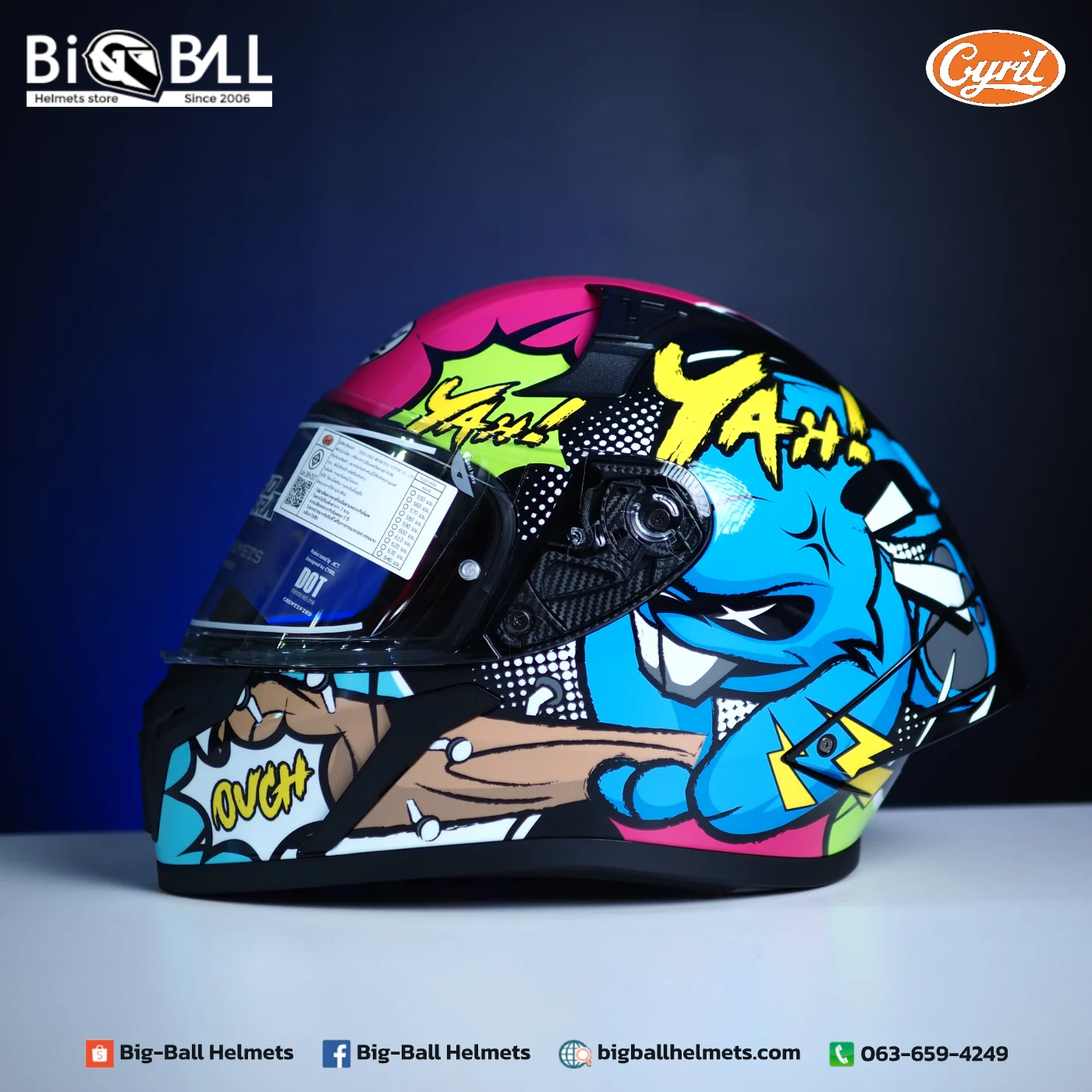 CYRIL FF357 CRAZY BUNNY FULL COLOR รูปที่ 2
