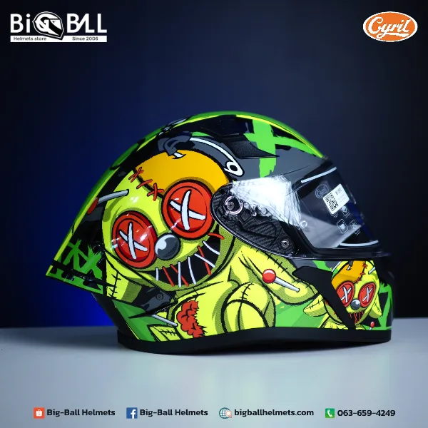 CYRIL FF357 CRAZY VD YELLOW GREEN