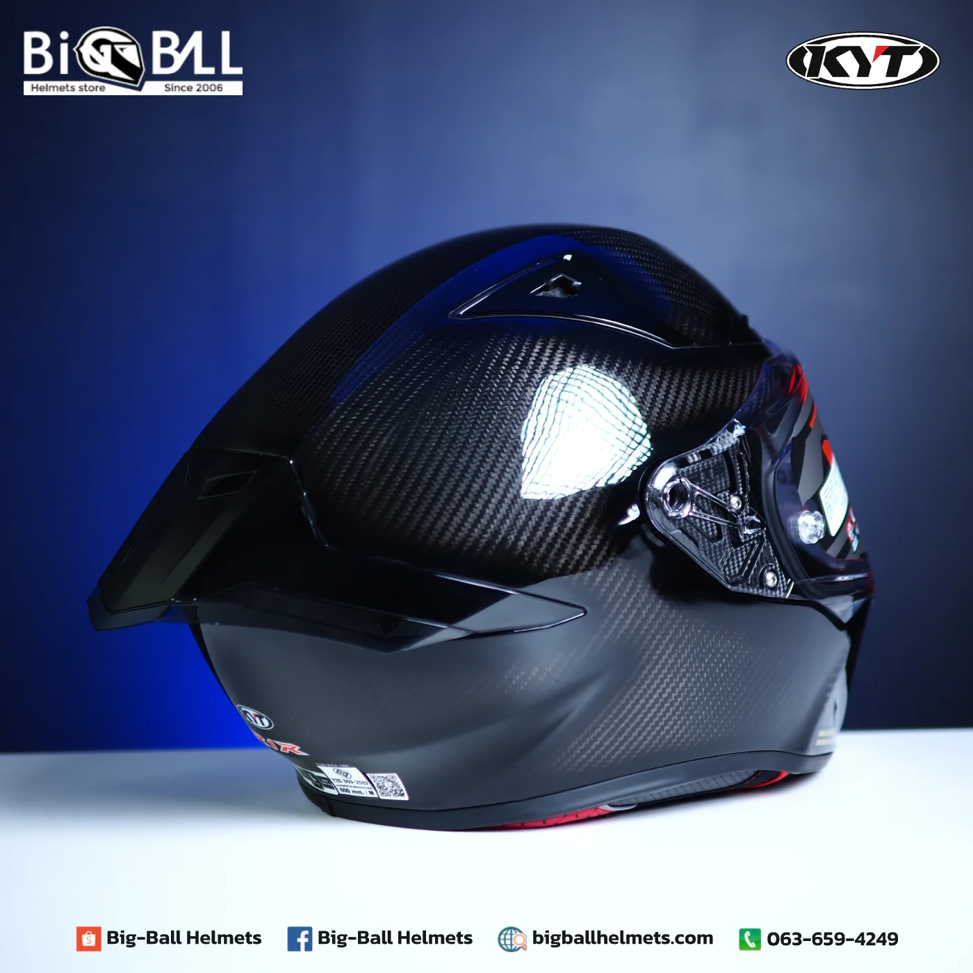 KYT R1R CARBON GLOSS รูปที่ 3