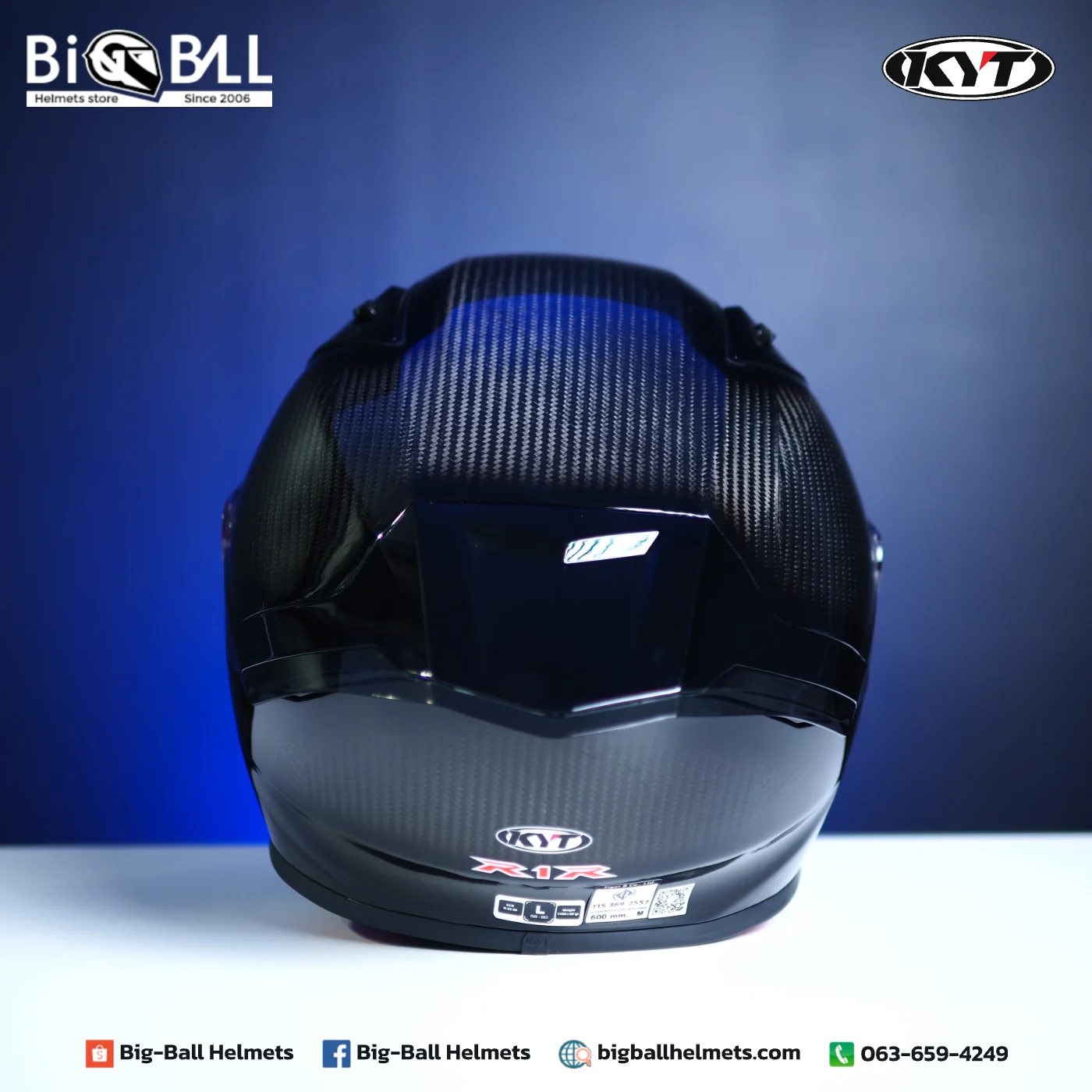 KYT R1R CARBON GLOSS รูปที่ 5