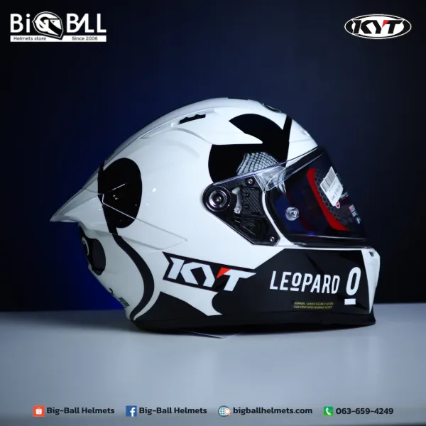 KYT STRIKER LEOPARD PANDA