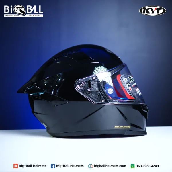 KYT STRIKER PLAIN BLACK