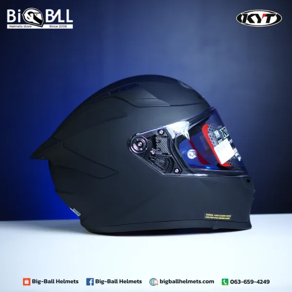 KYT STRIKER PLAIN MATT BLACK