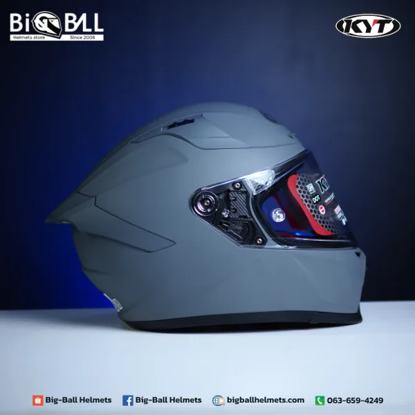 KYT STRIKER PLAIN MATT GRL GREY