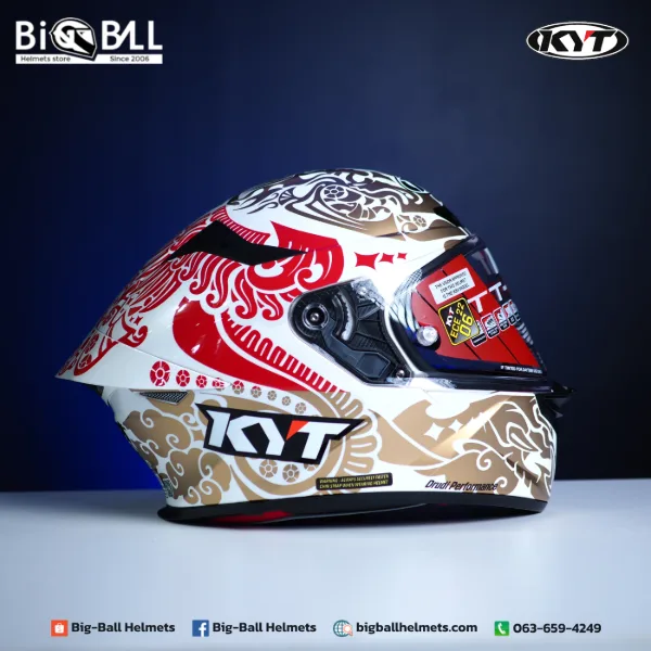 KYT TT-REVO ENEA INDONESIA REPLICA 2023 WHITE PEARL