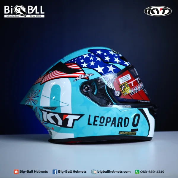 KYT TT-REVO LEOPARD REPLICA AMERICA