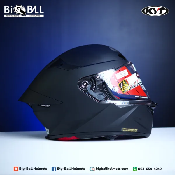 KYT TT-REVO MATT BLACK