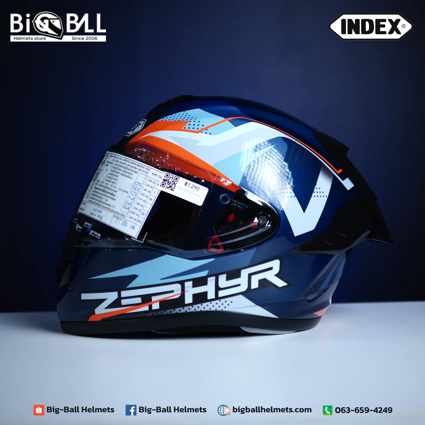 VICTOR ZEPHYR BLUE รูปที่ 2